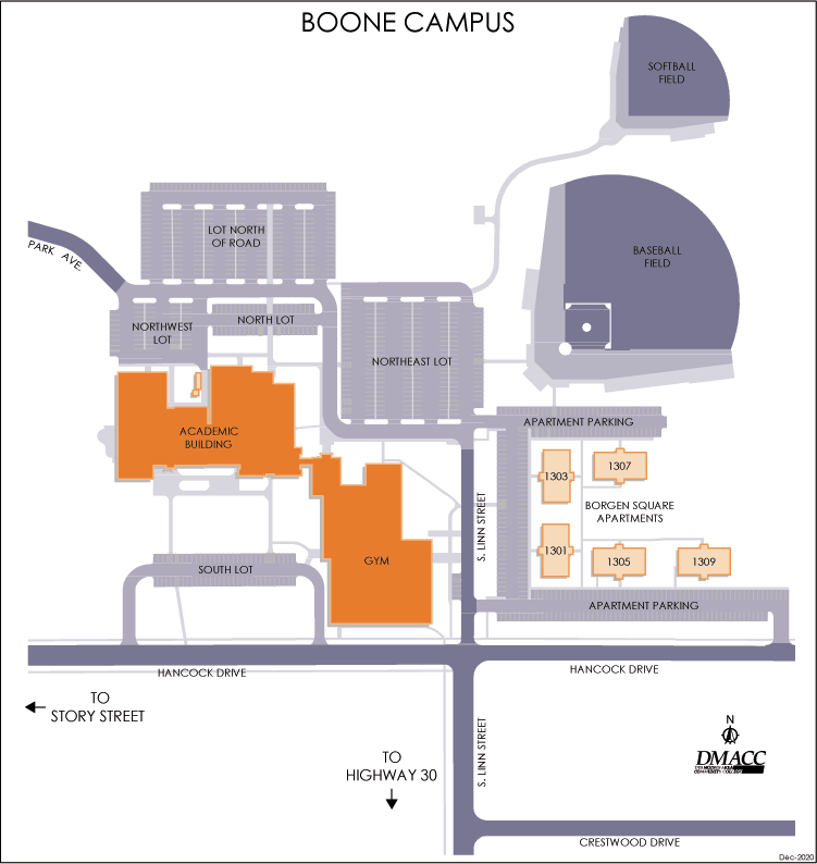Boone Campus Map