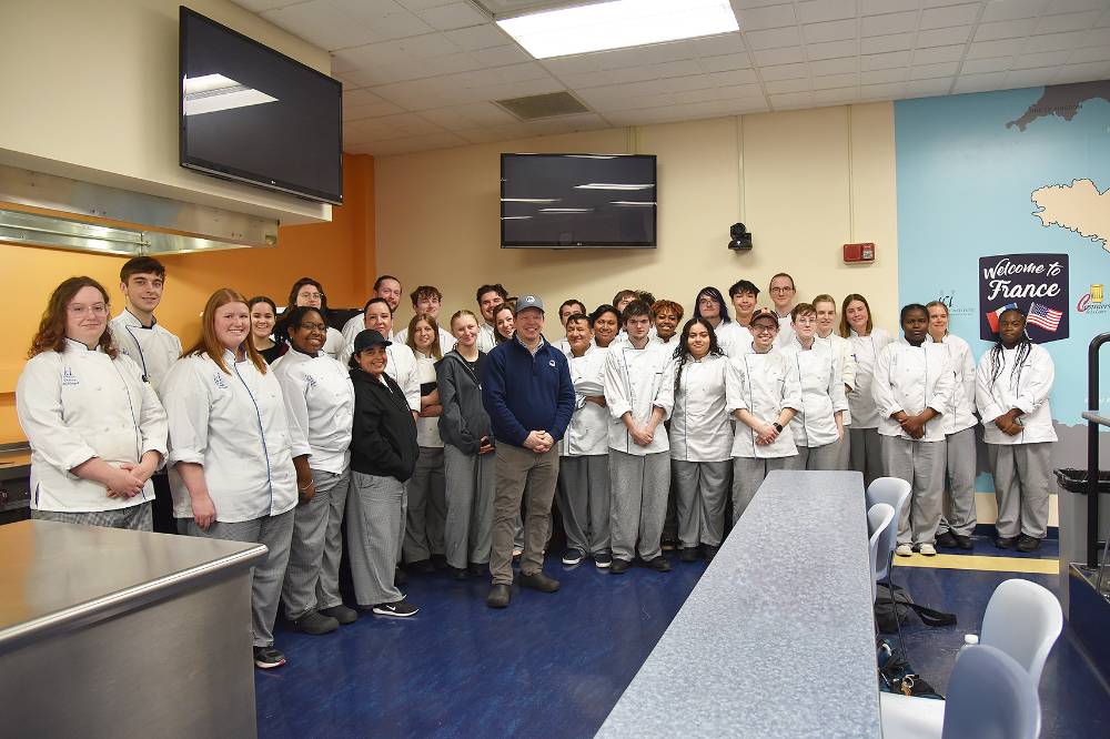 Chef Paul Wahlberg Visits ICI at DMACC