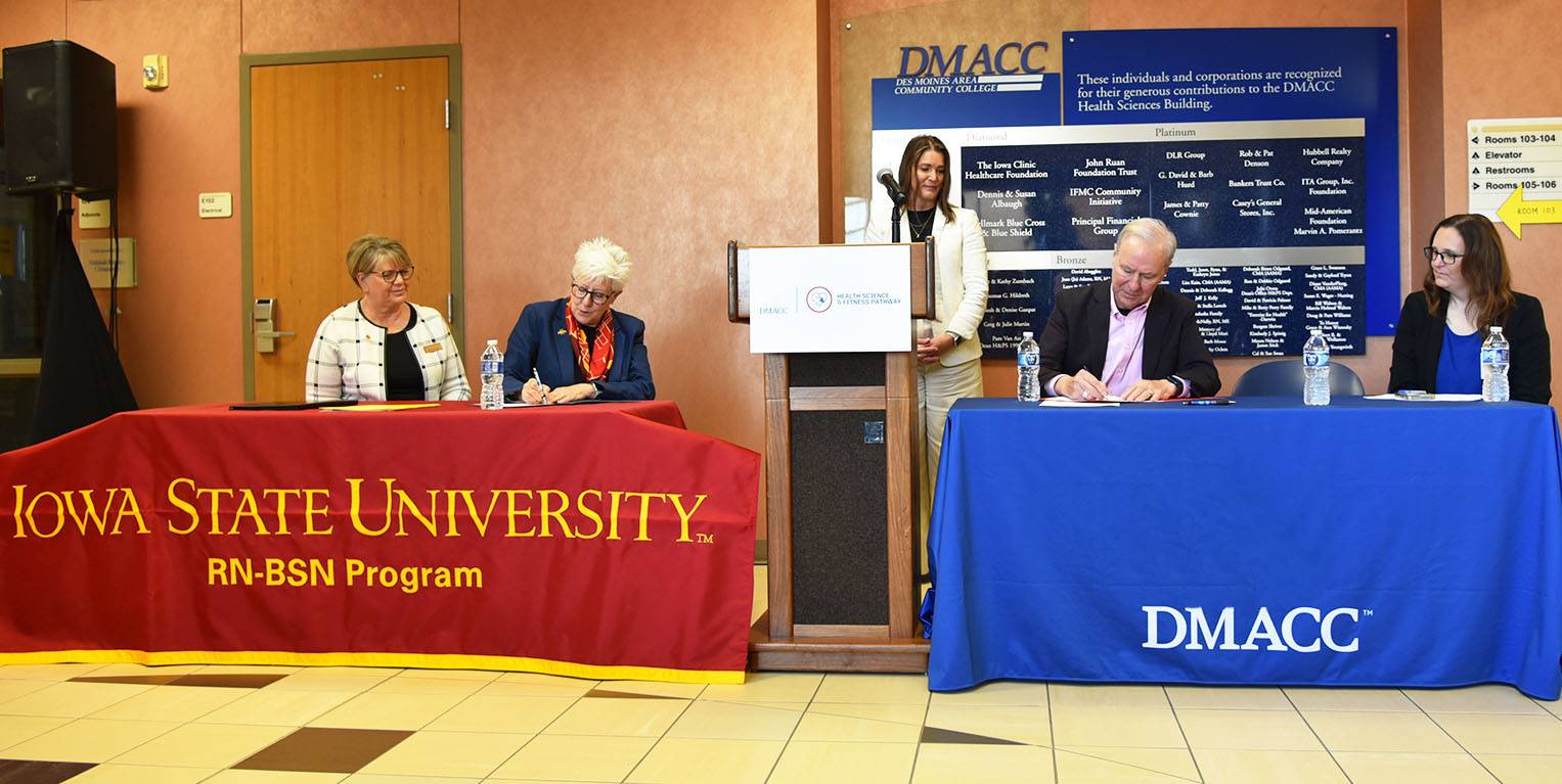 ISU & DMACC Announce New Nursing Partnership