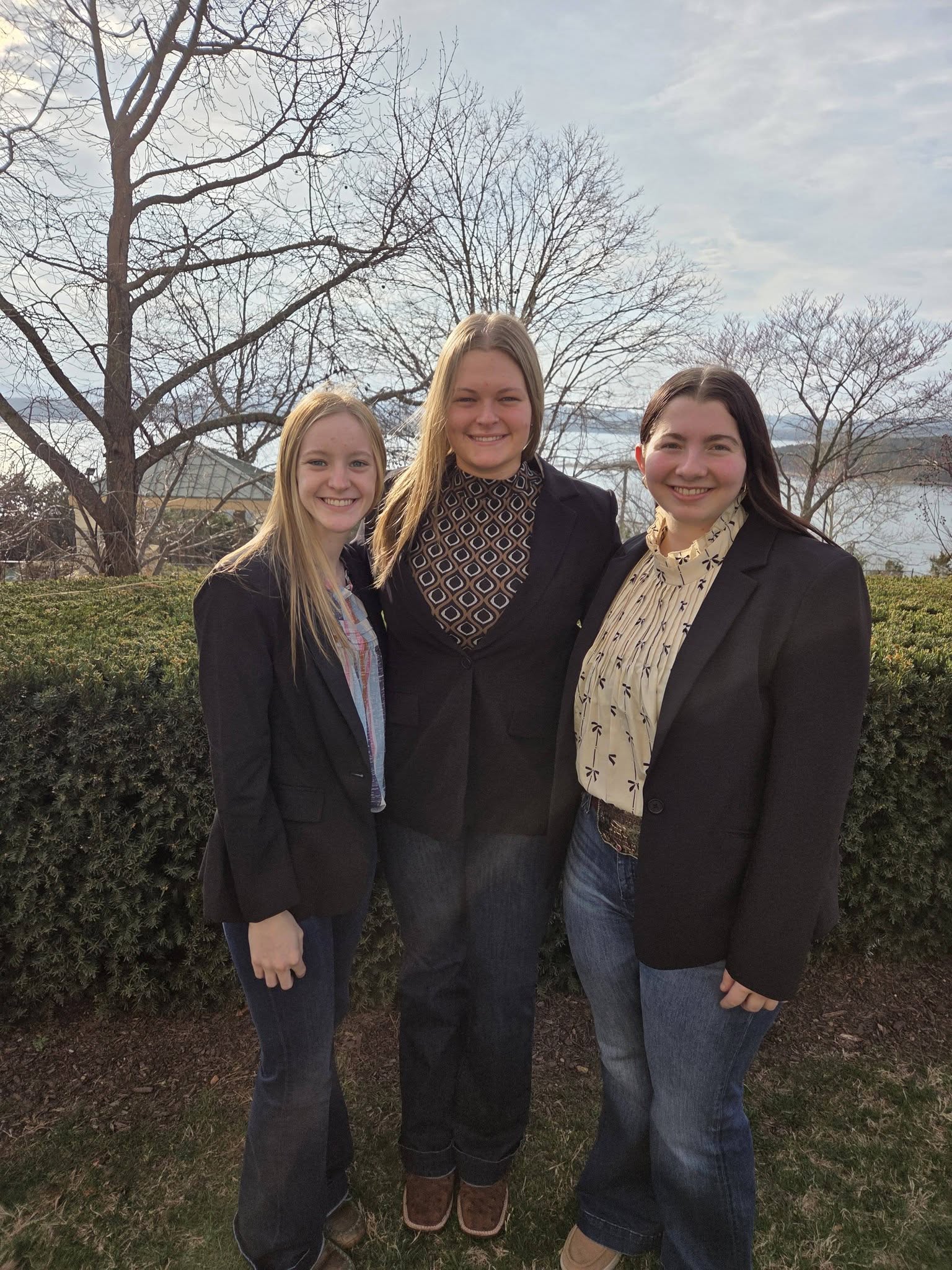 DMACC students attend National PAS Conference 2026 Two girls pose for a photo