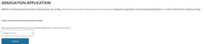 Graduation Application Page 4
