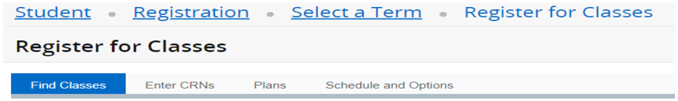Use the links and tabs at the top of the page for additional navigation.