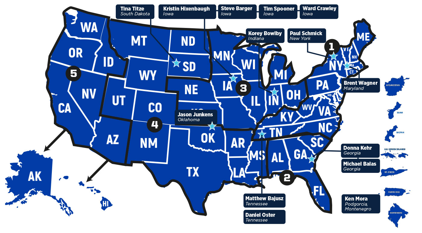 TSA Map