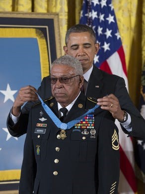 Melvin Morris honored by President Obama